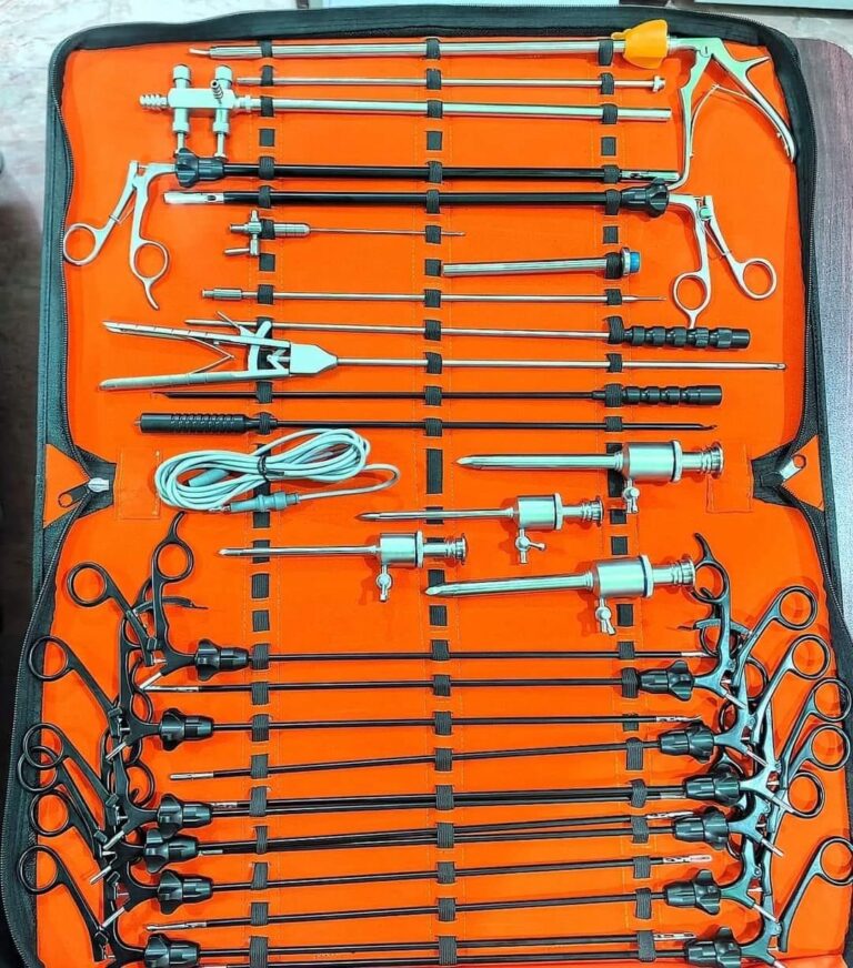 German Grade 28 Pcs Laparoscopic Surgery Set Laparoscopy Endoscopy Instruments photo review